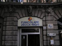 Zecca-Righi Funicular Railway, Genoa, Italy